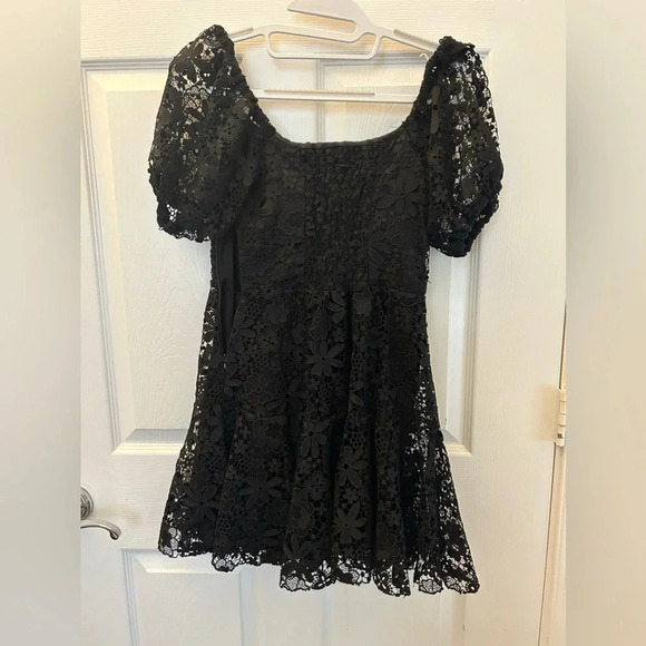 KARINA GRIMALDI 
Melanie Lace Mini Dress - Black - Picture 5 of 6